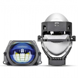 GL025 good car light bi led lens 70w